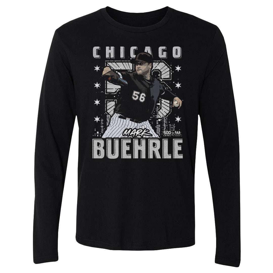 Mark Buehrle Chicago W Gritty WHT