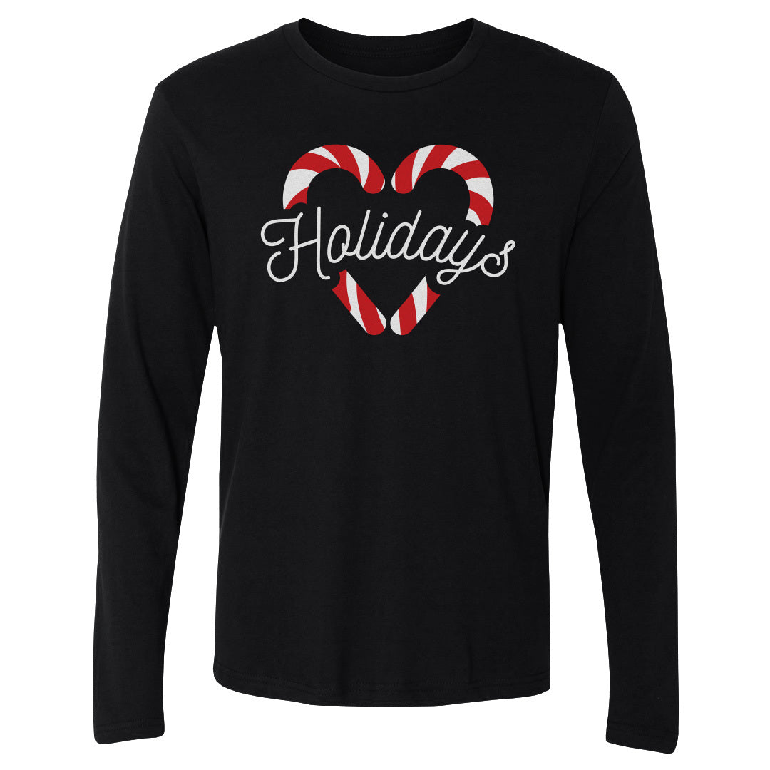 Christmas Candy Cane Heart WHT