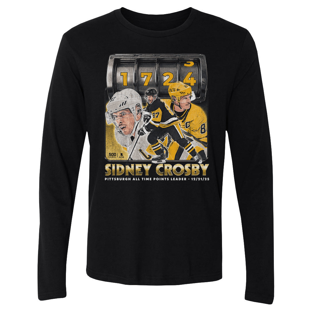 Sidney Crosby Pittsburgh All Time Points Leader WHT