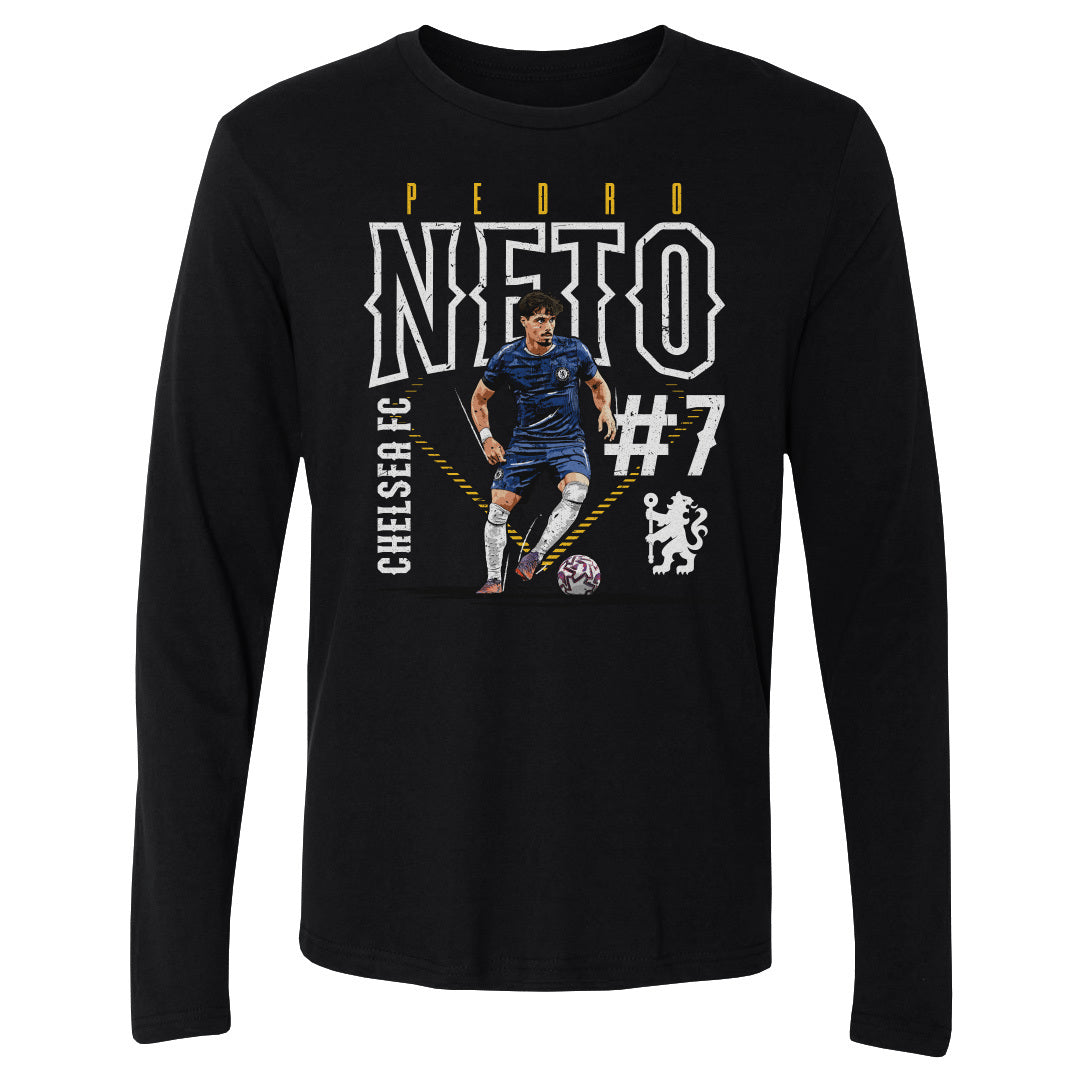 Pedro Neto Chelsea FC Outline Number WHT