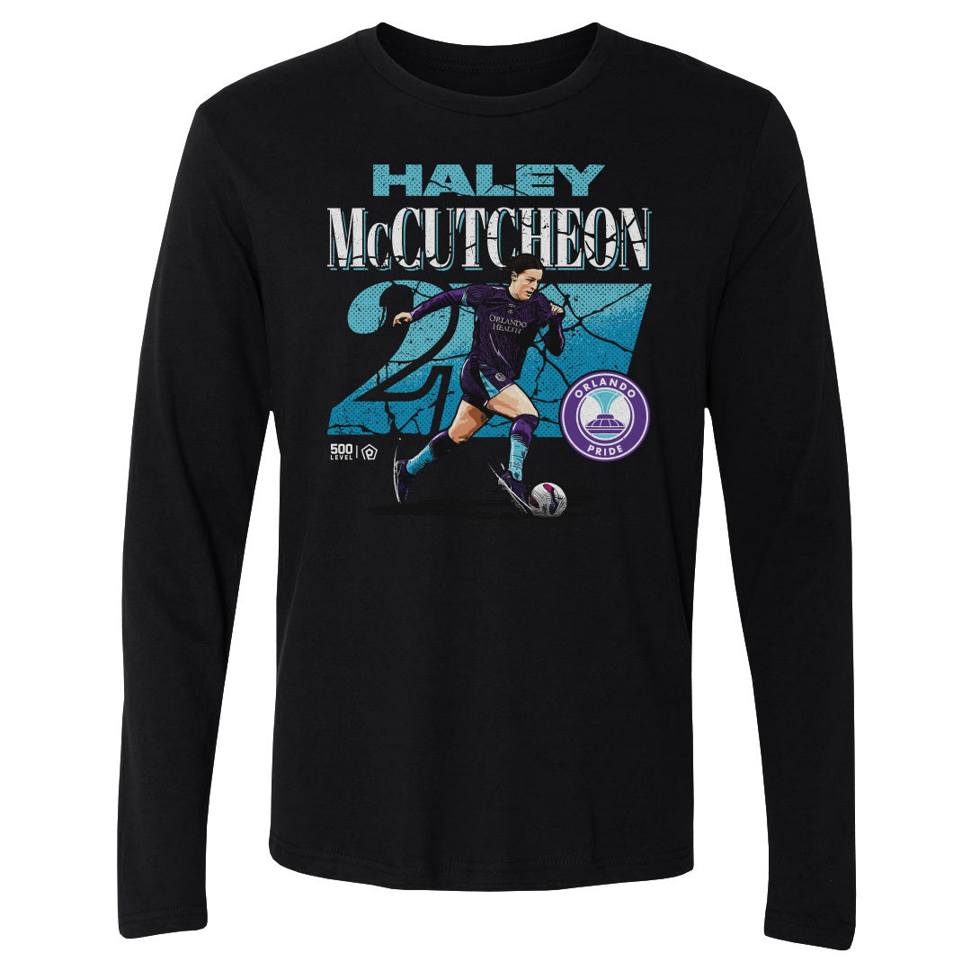 Haley McCutcheon Orlando Pride Cracked Number WHT