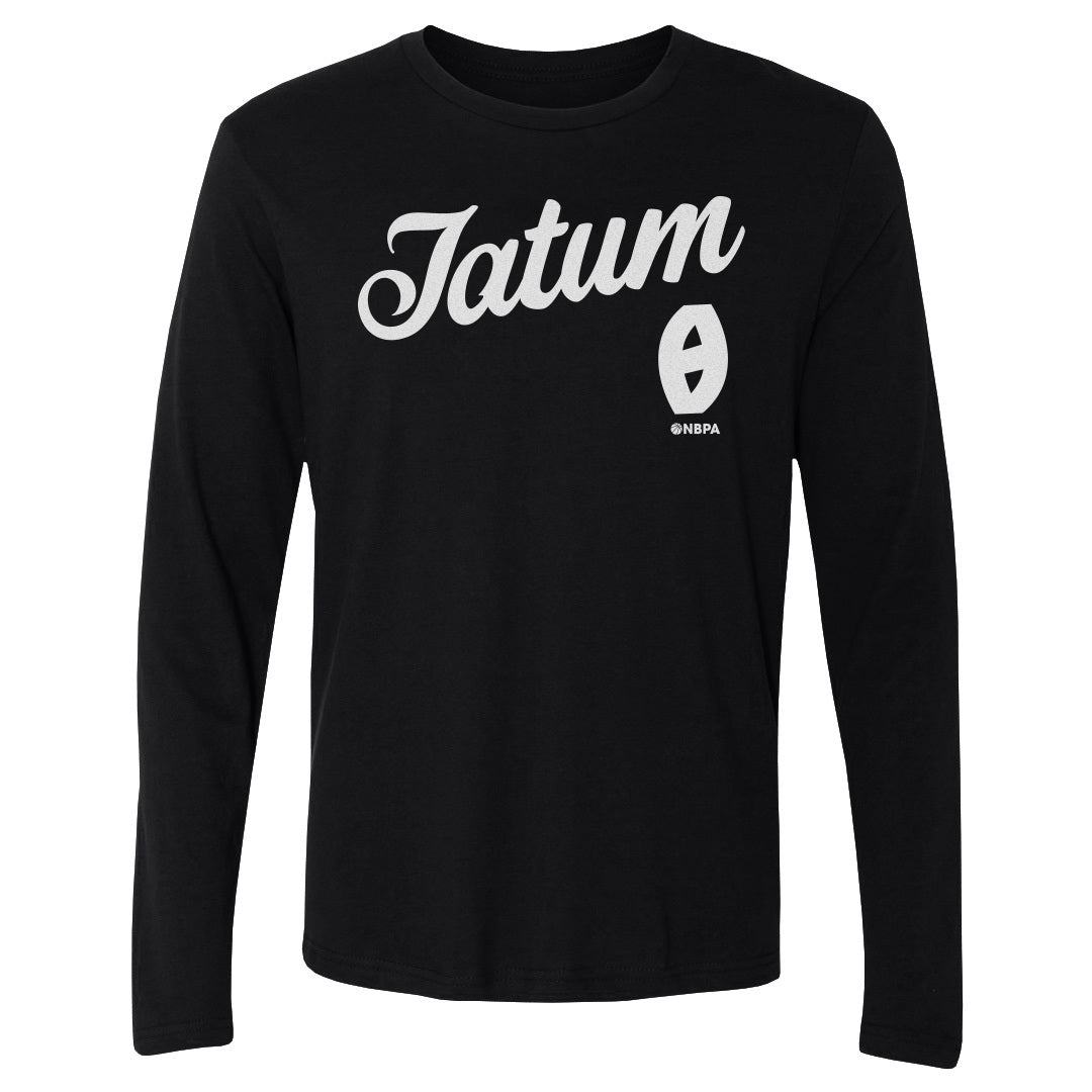 Jayson Tatum Boston Script WHT