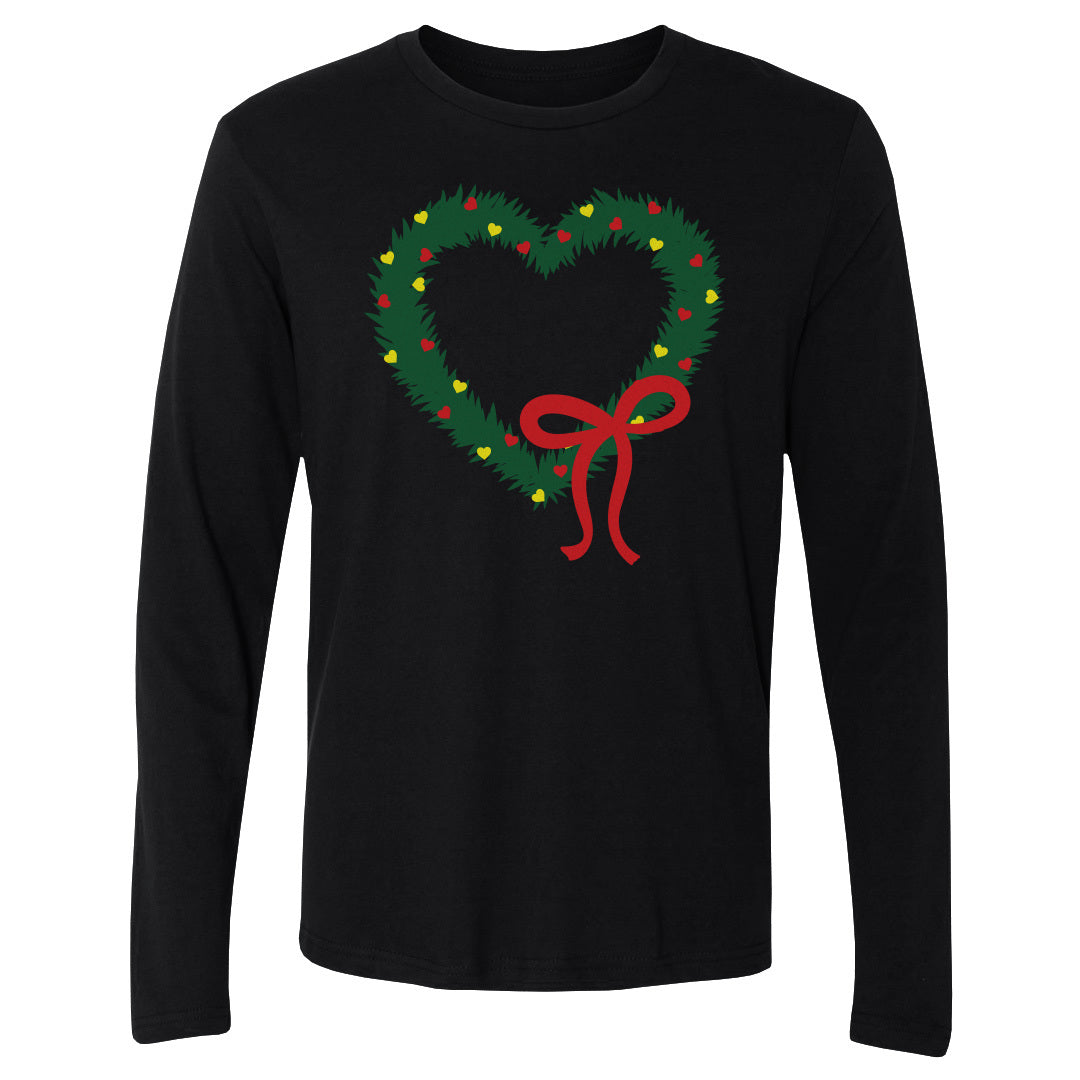 Christmas Heart Wreath WHT