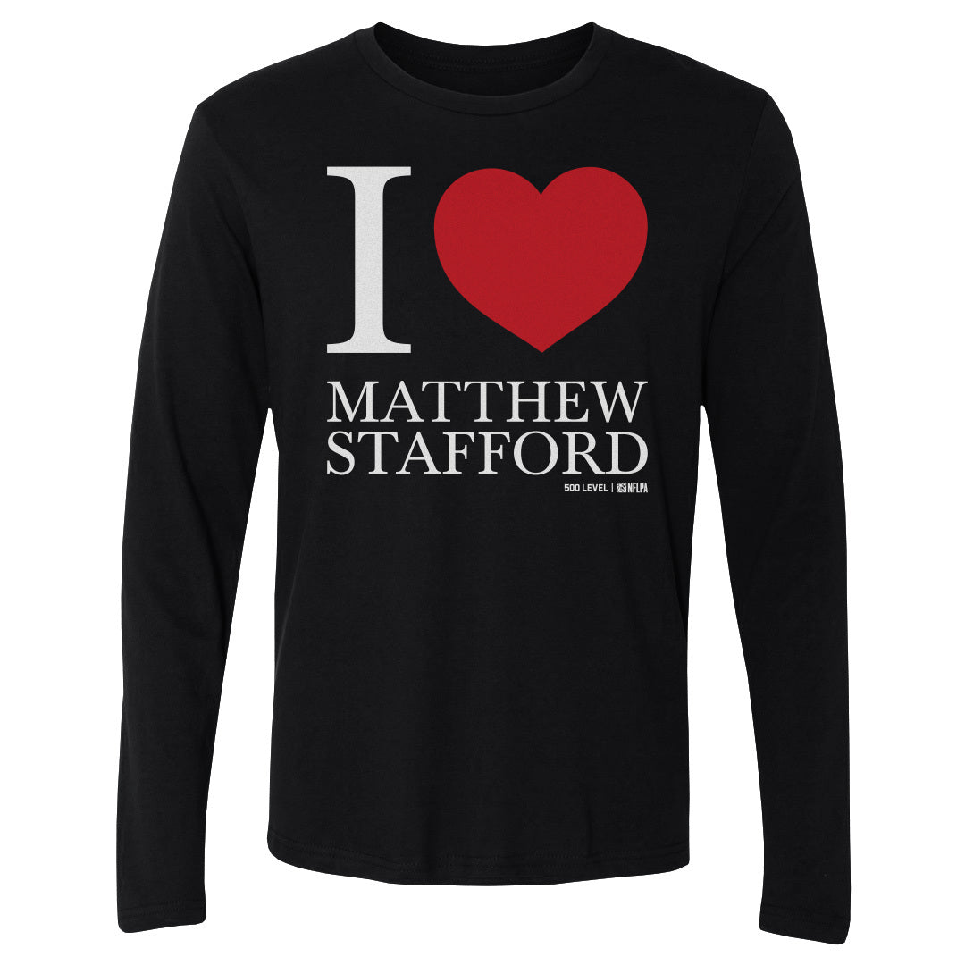 Matthew Stafford Los Angeles R I Love WHT