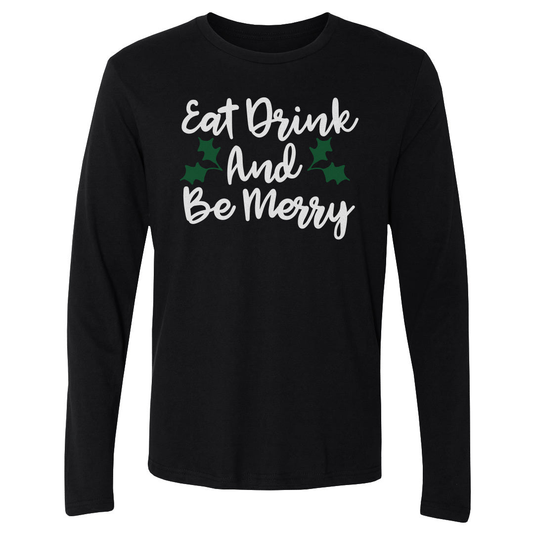 Christmas Eat Drink And Be Merry WHT