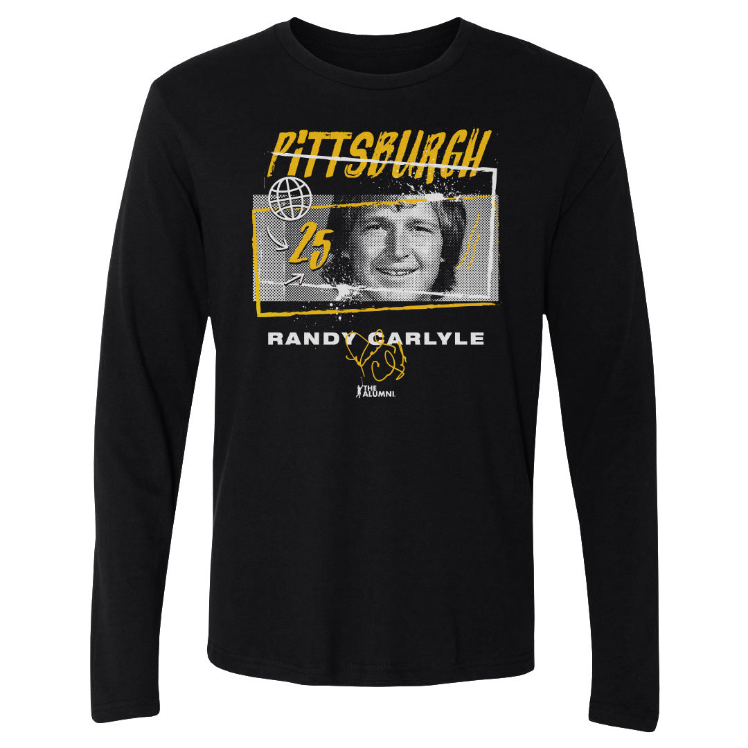 Randy Carlyle Pittsburgh Tones WHT