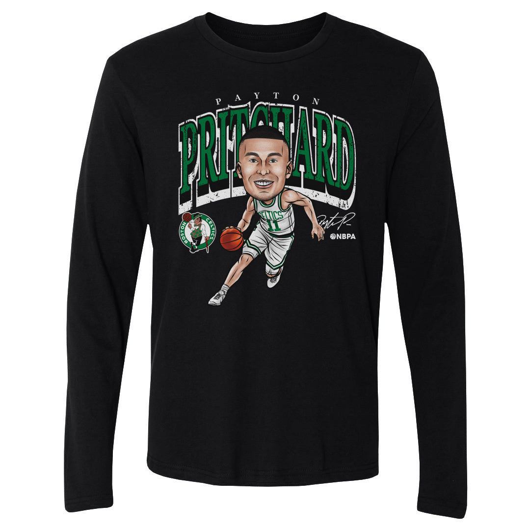 Payton Pritchard Boston Celtics Cartoon WHT
