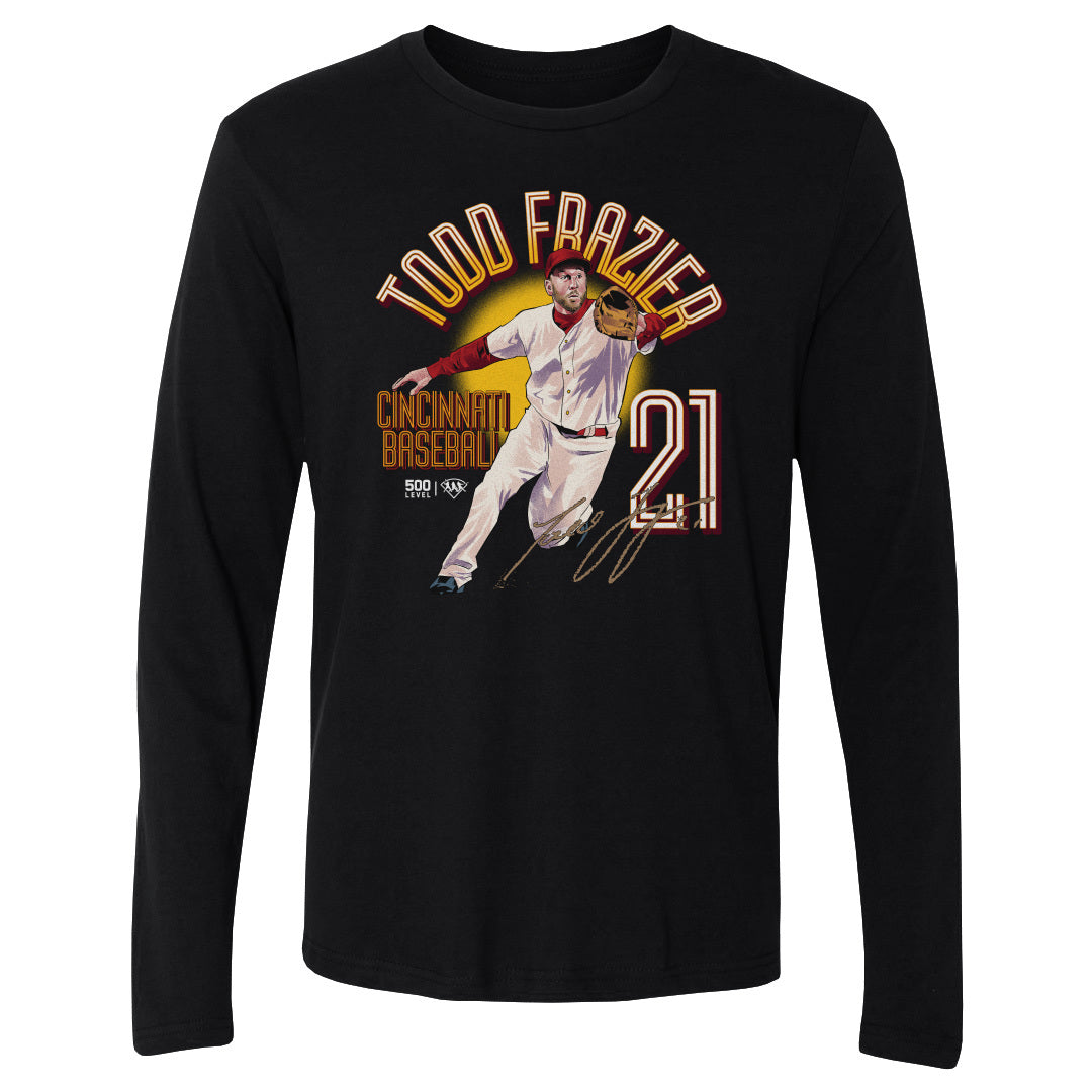 Todd Frazier Cincinnati Name Arc WHT
