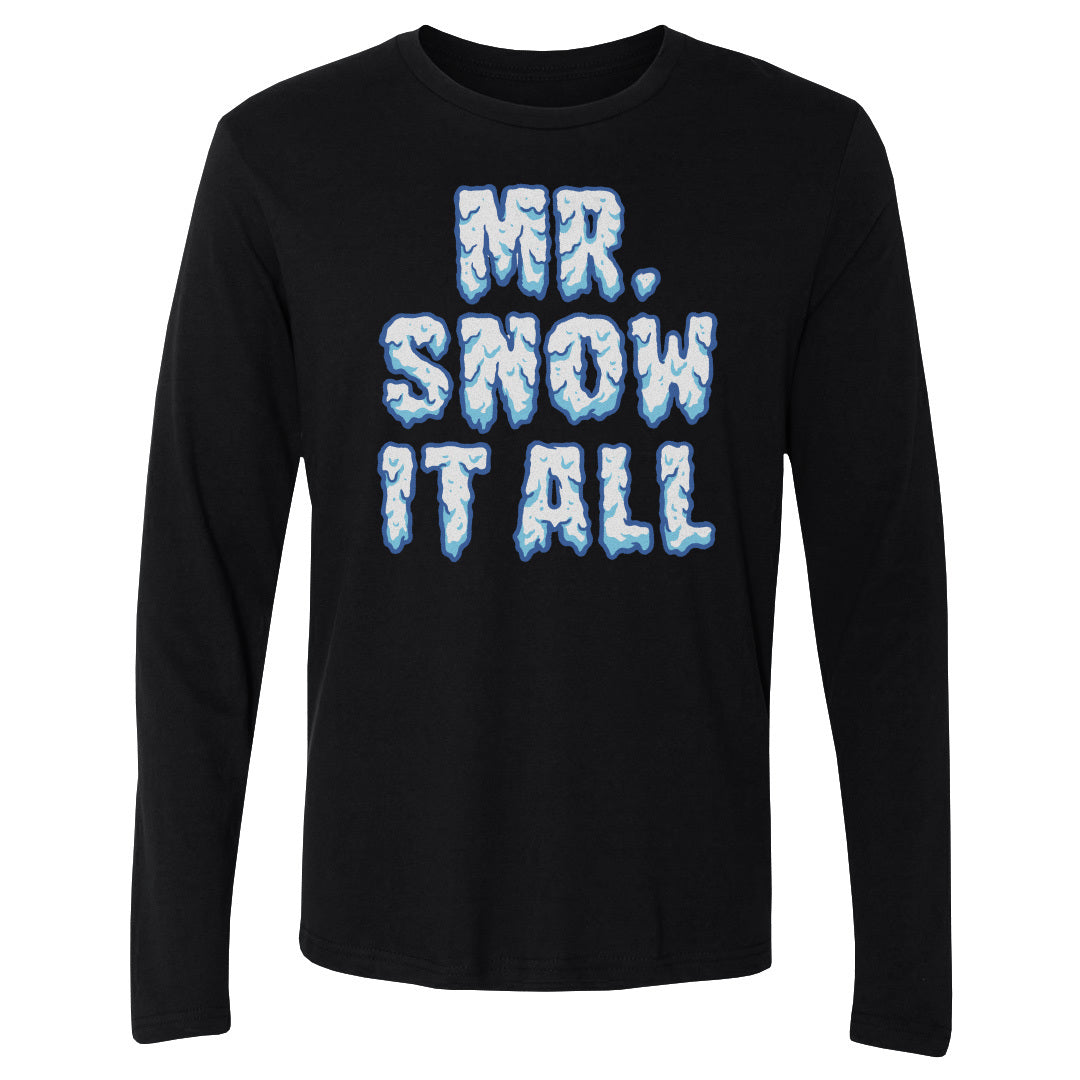 Christmas Mr. Snow It All WHT