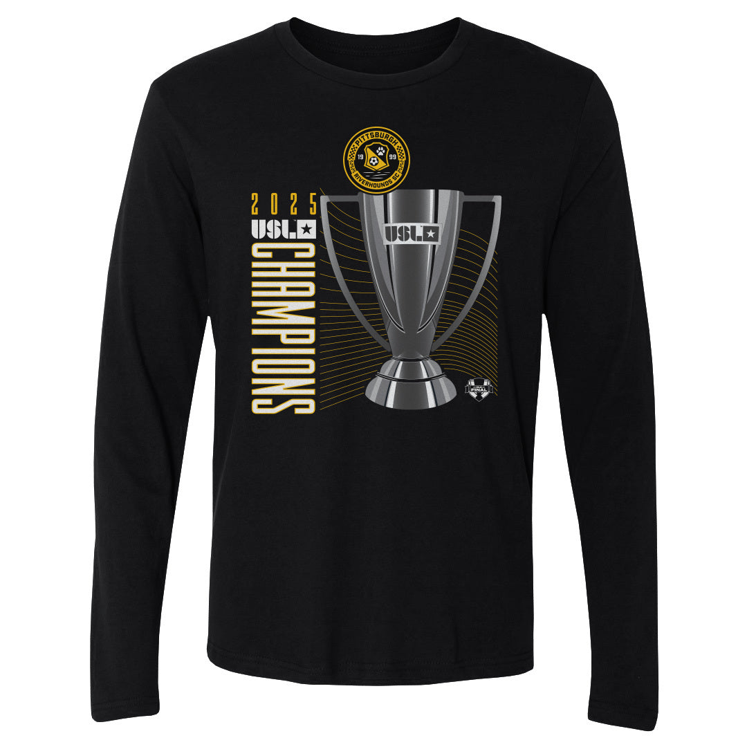 Pittsburgh Riverhounds SC 2025 USL Championship Final Champions Trophy WHT