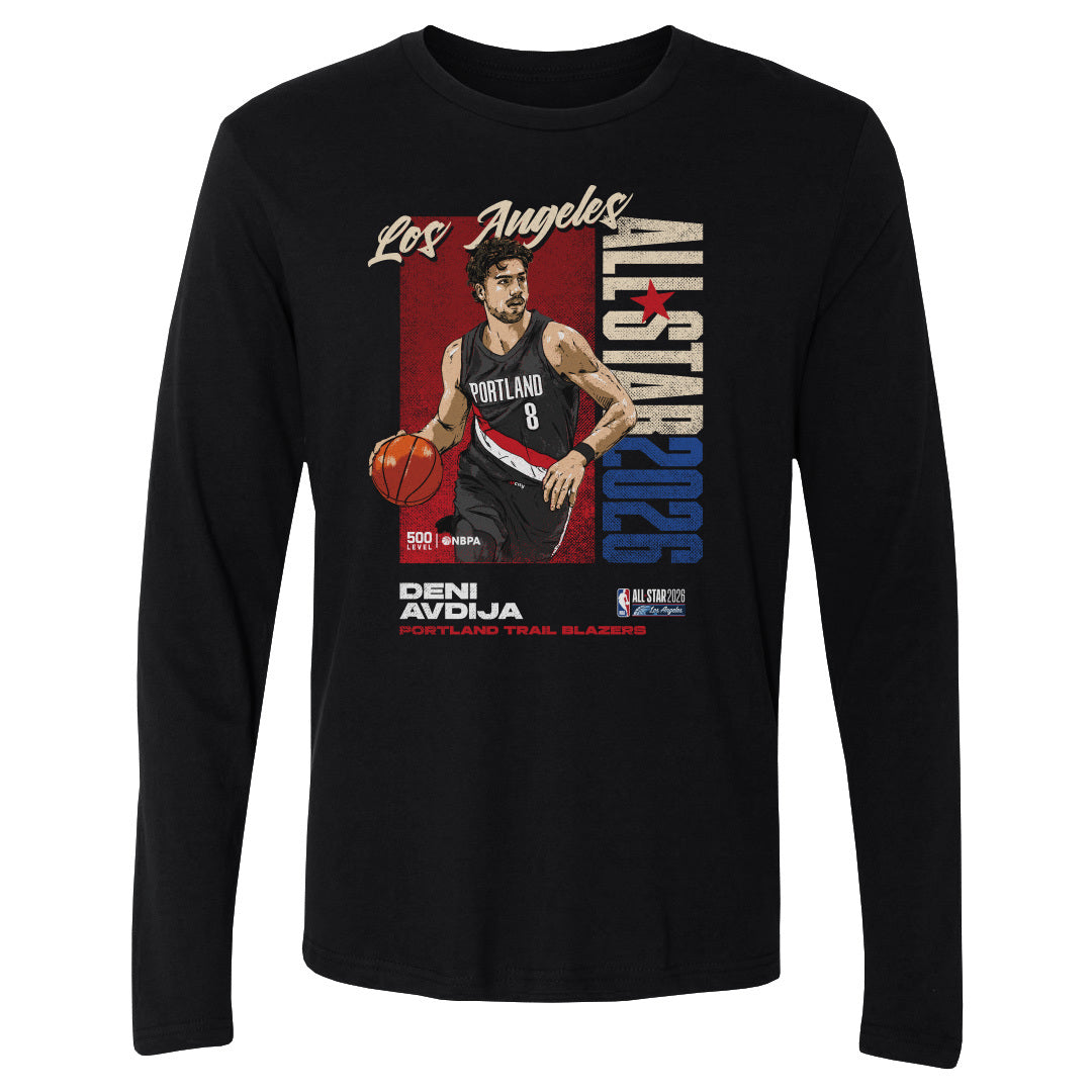 Deni Avdija Portland Trail Blazers 2026 NBA All-Star Vertical WHT