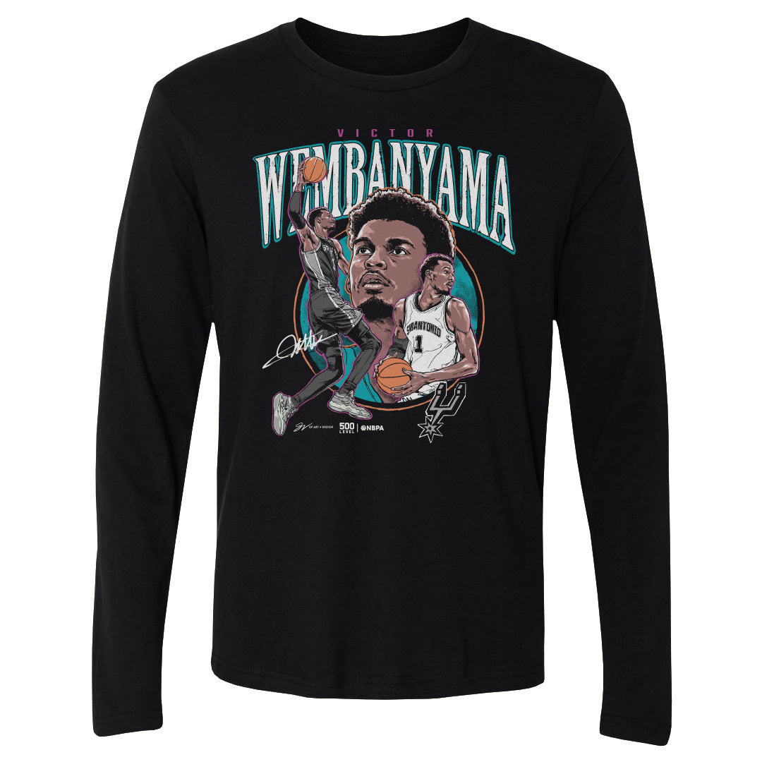 Victor Wembanyama San Antonio Spurs Trio WHT