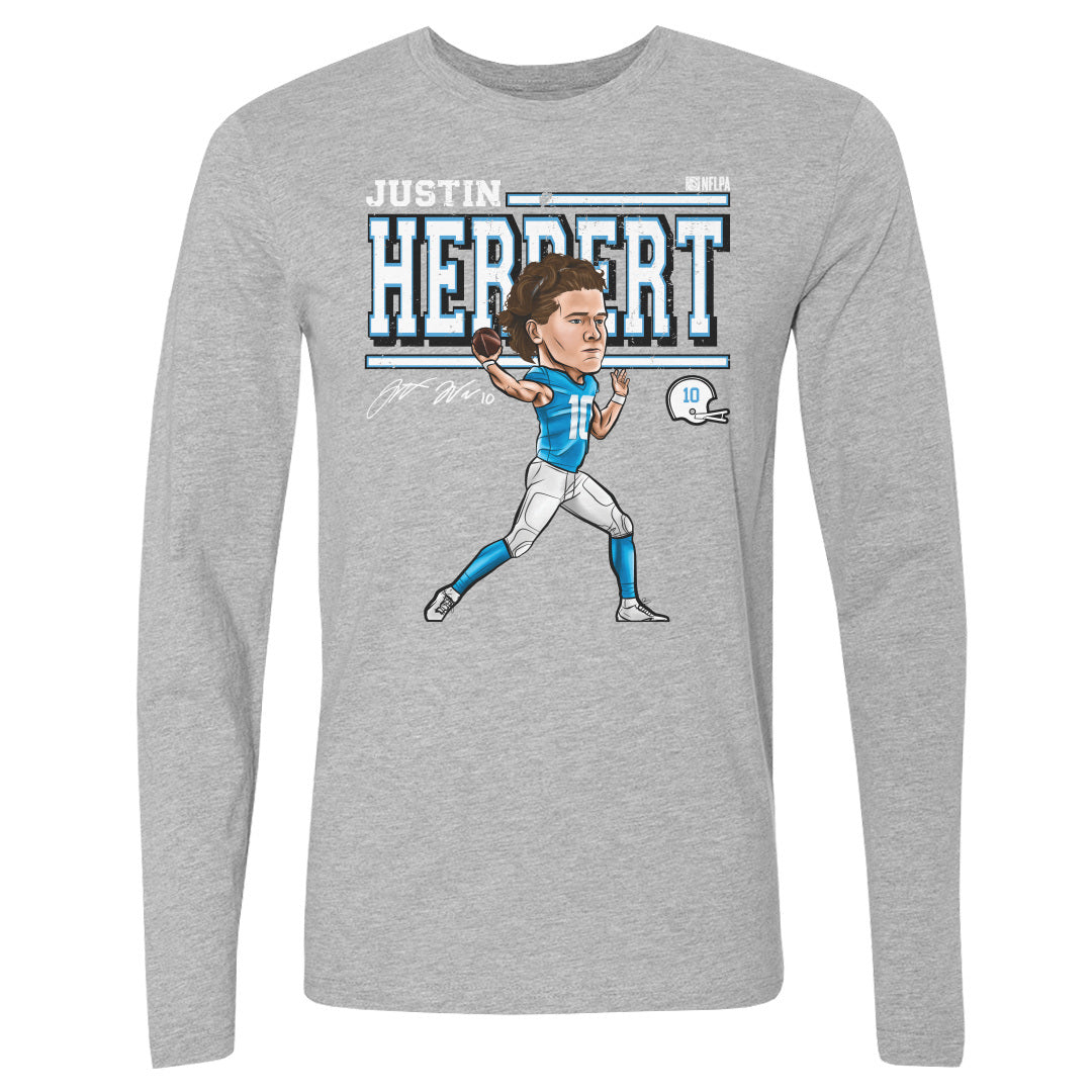Justin Herbert Cartoon WHT