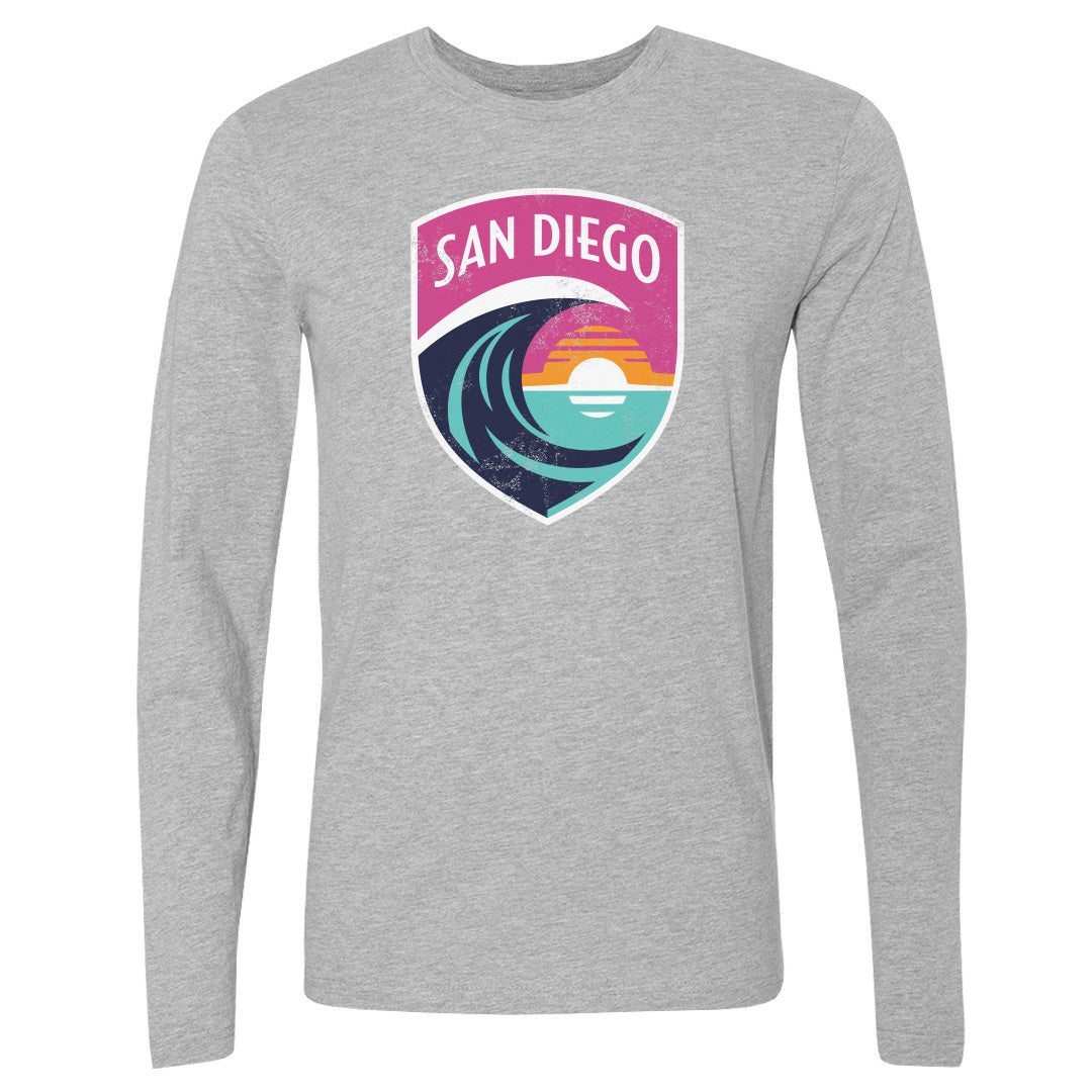 San Diego Wave FC Vintage Primary Logo WHT