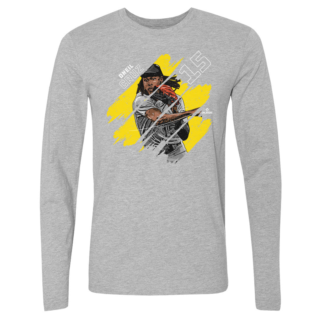 Oneil Cruz Pittsburgh Stripes WHT
