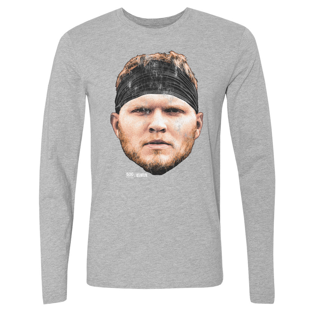 Aidan Hutchinson Detroit Vintage Head WHT