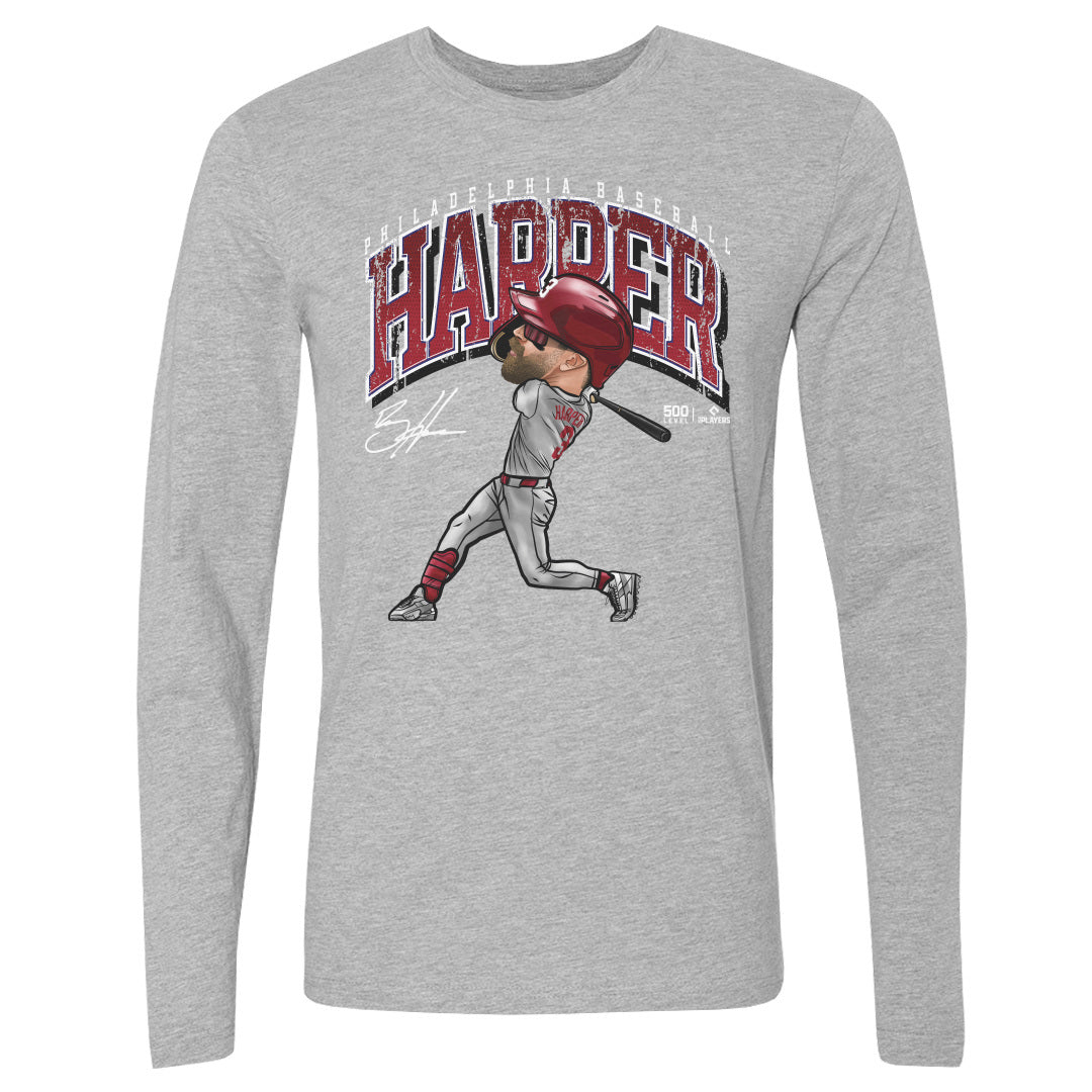 Bryce Harper Philadelphia Cartoon WHT