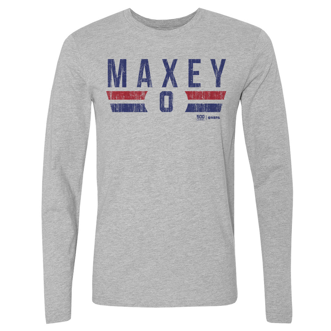 Tyrese Maxey Philadelphia 76ers Font
