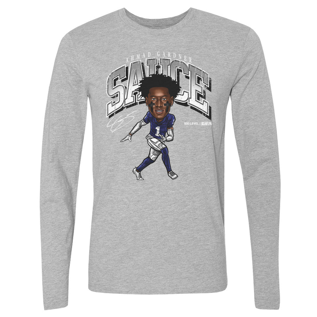 Sauce Gardner Indianapolis Cartoon WHT