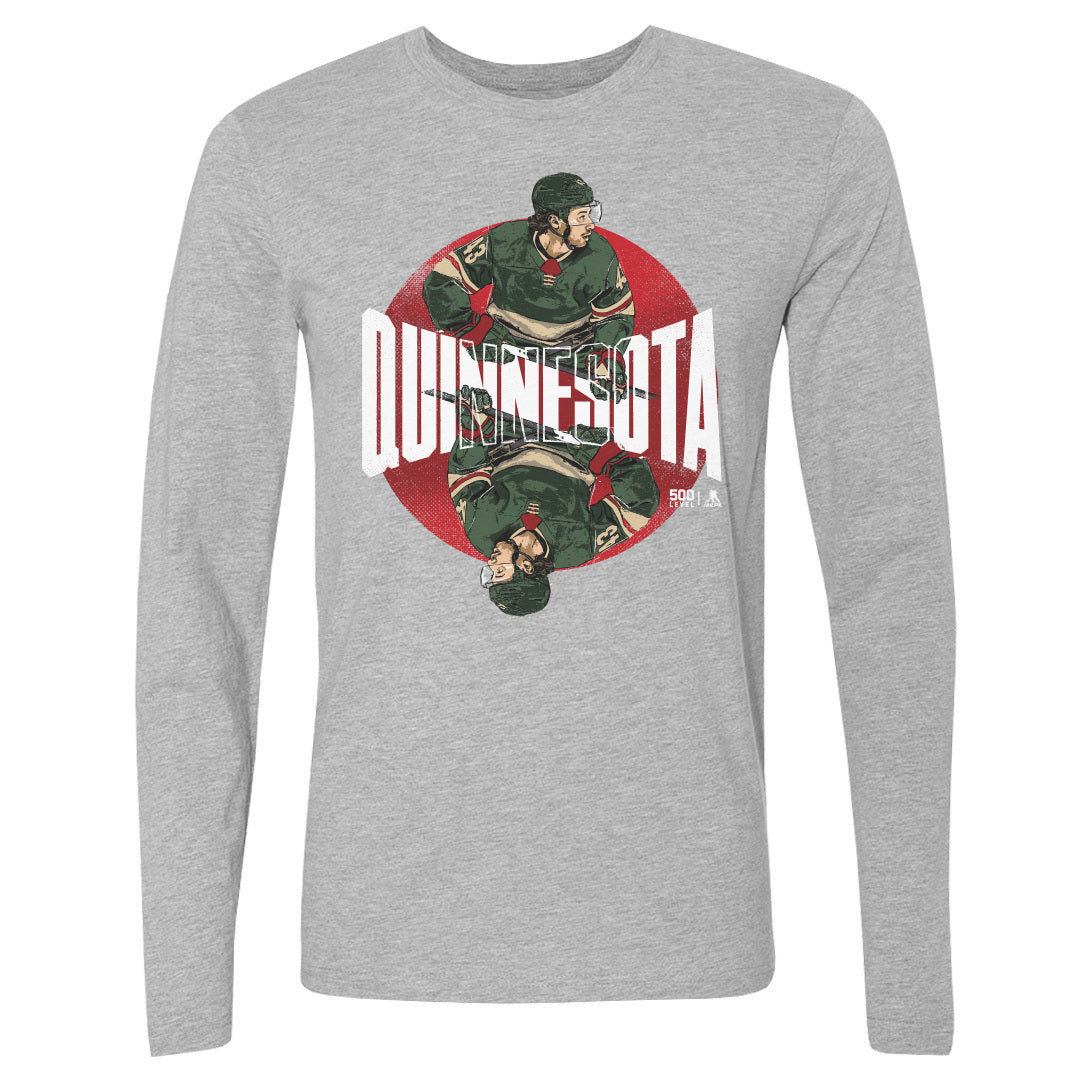 Quinn Hughes Minnesota Quinnesota Reflect WHT