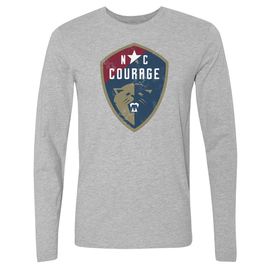 North Carolina Courage Vintage Primary Logo WHT