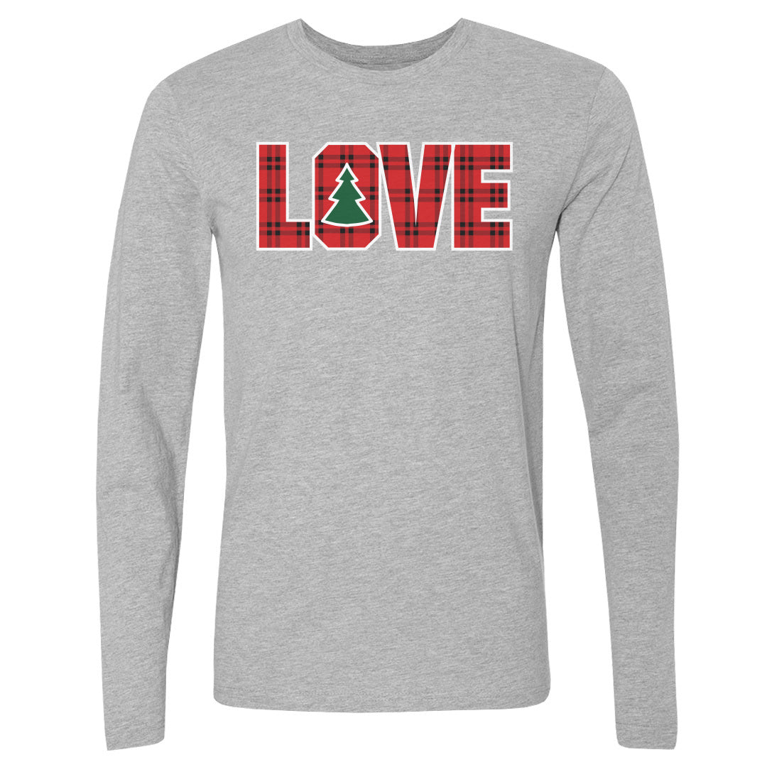 Christmas LOVE Christmas Plaid WHT