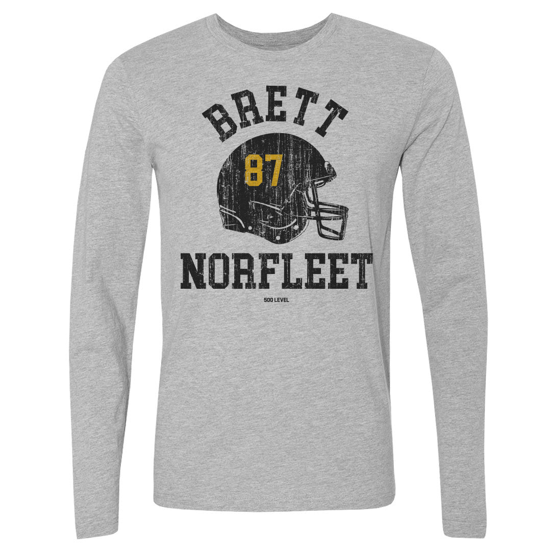 Brett Norfleet College Helmet Font
