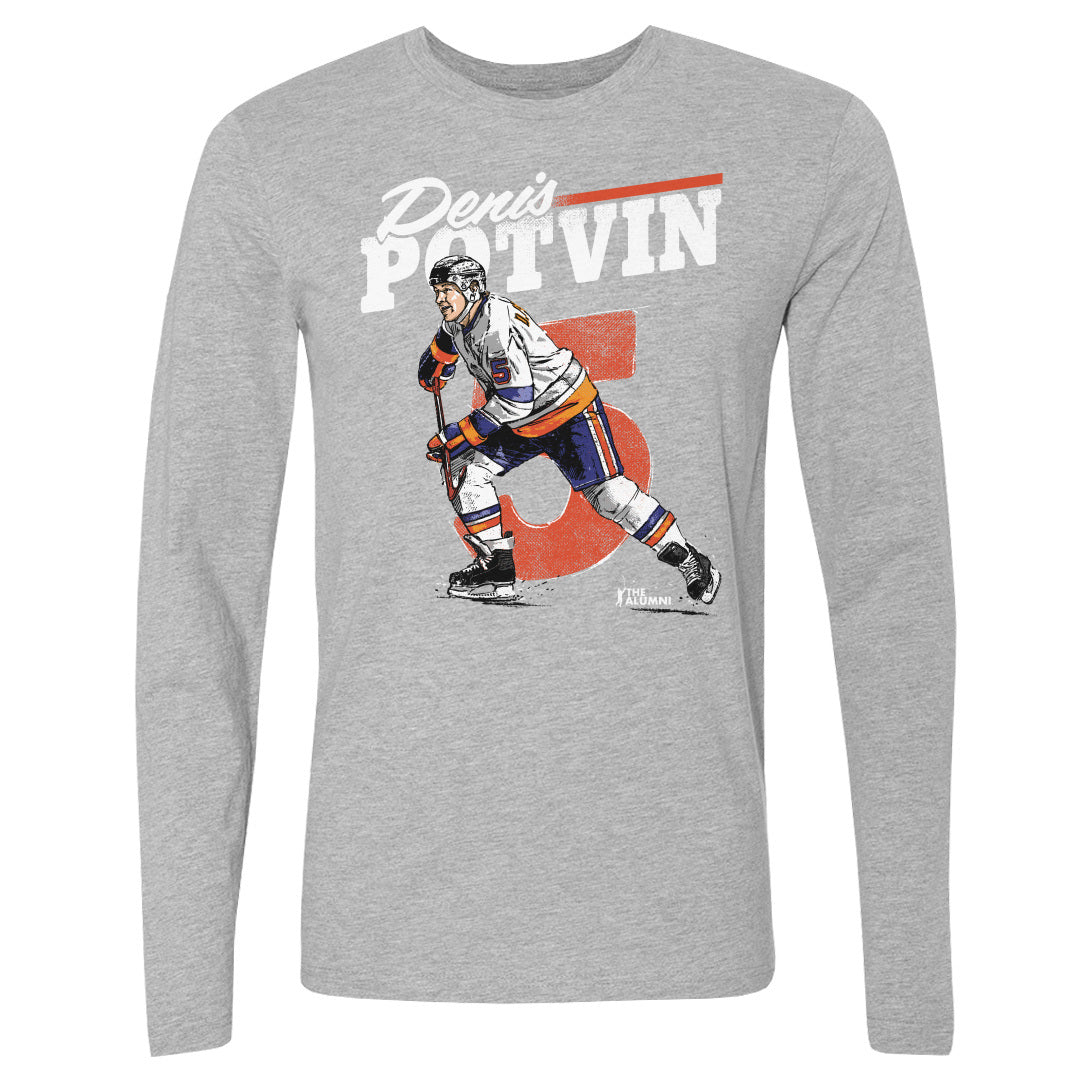 Denis Potvin New York I Retro WHT