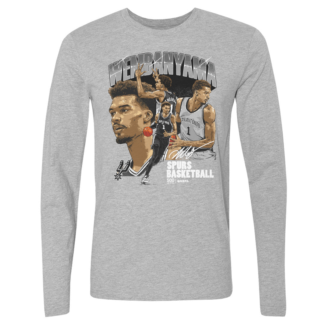 Victor Wembanyama San Antonio Spurs Collage WHT