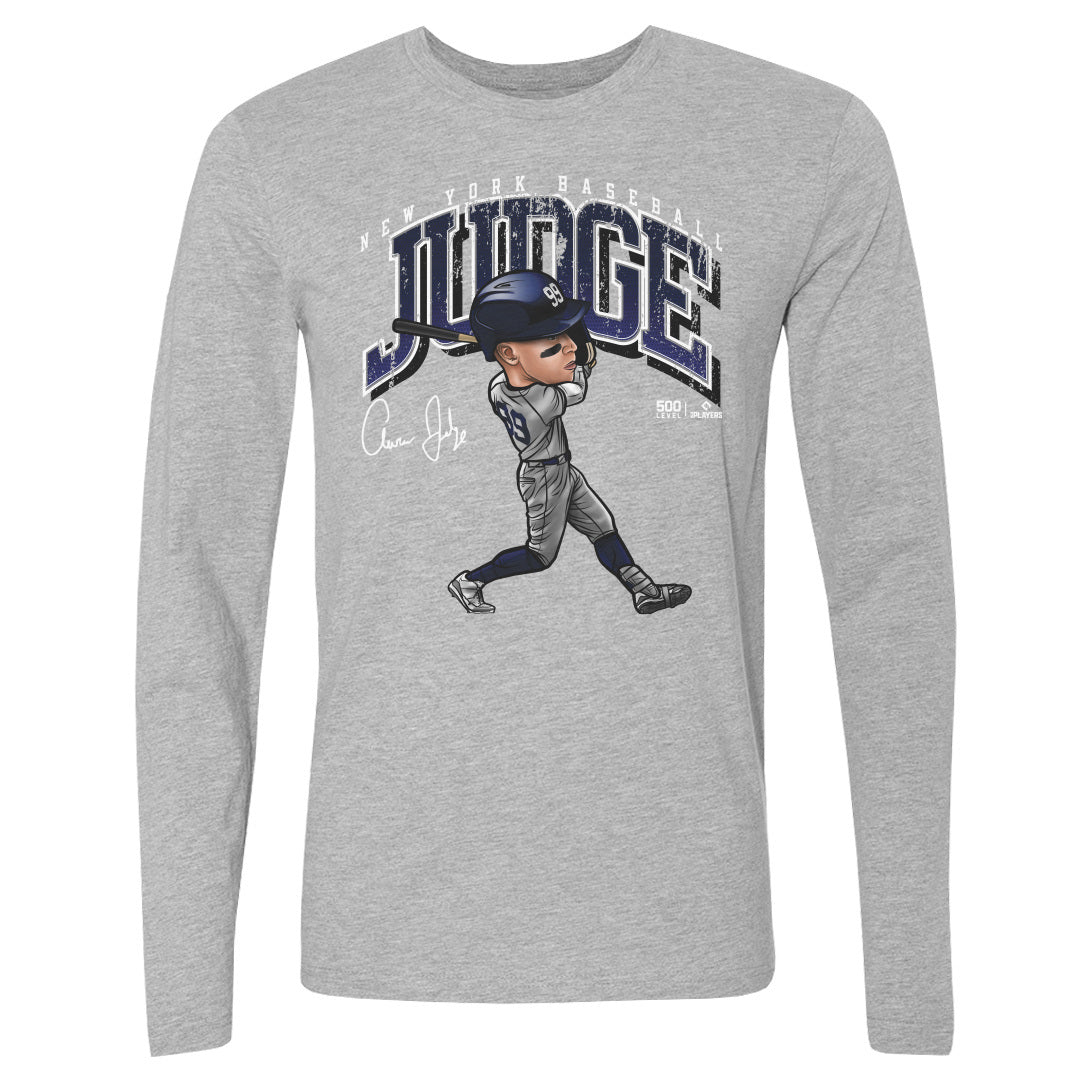 Aaron Judge New York Y Cartoon WHT