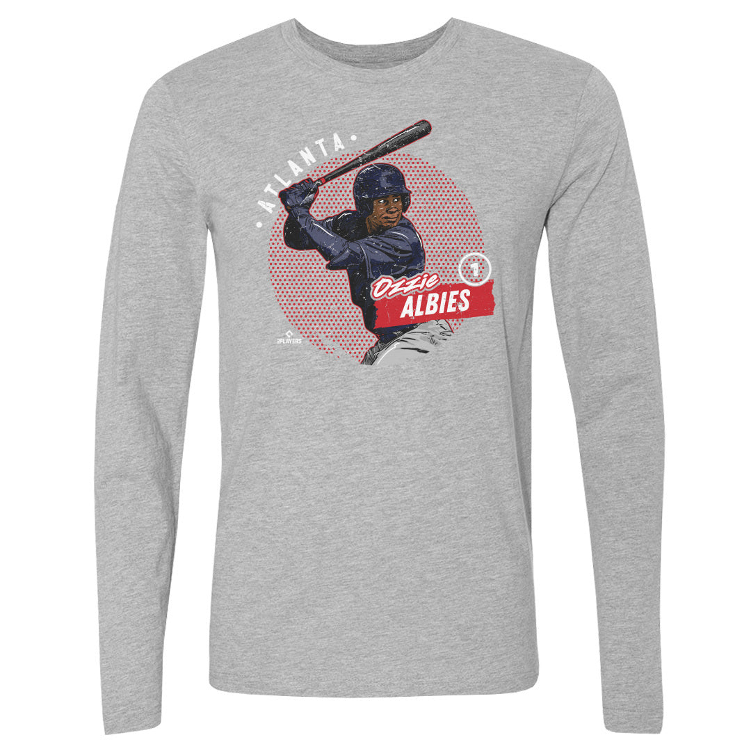 Ozzie Albies Atlanta Dots WHT