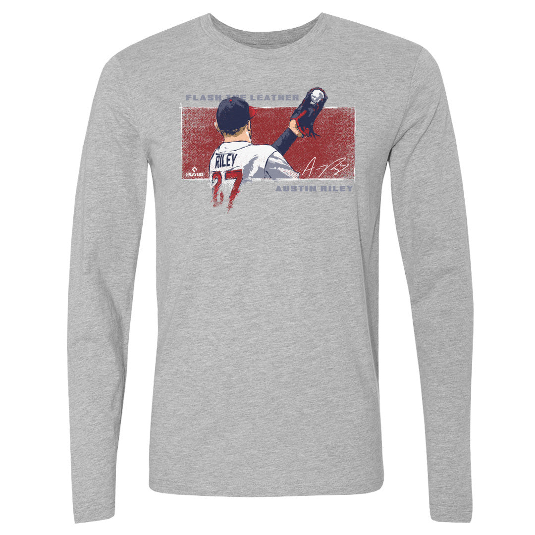 Austin Riley Atlanta Flash The Leather WHT