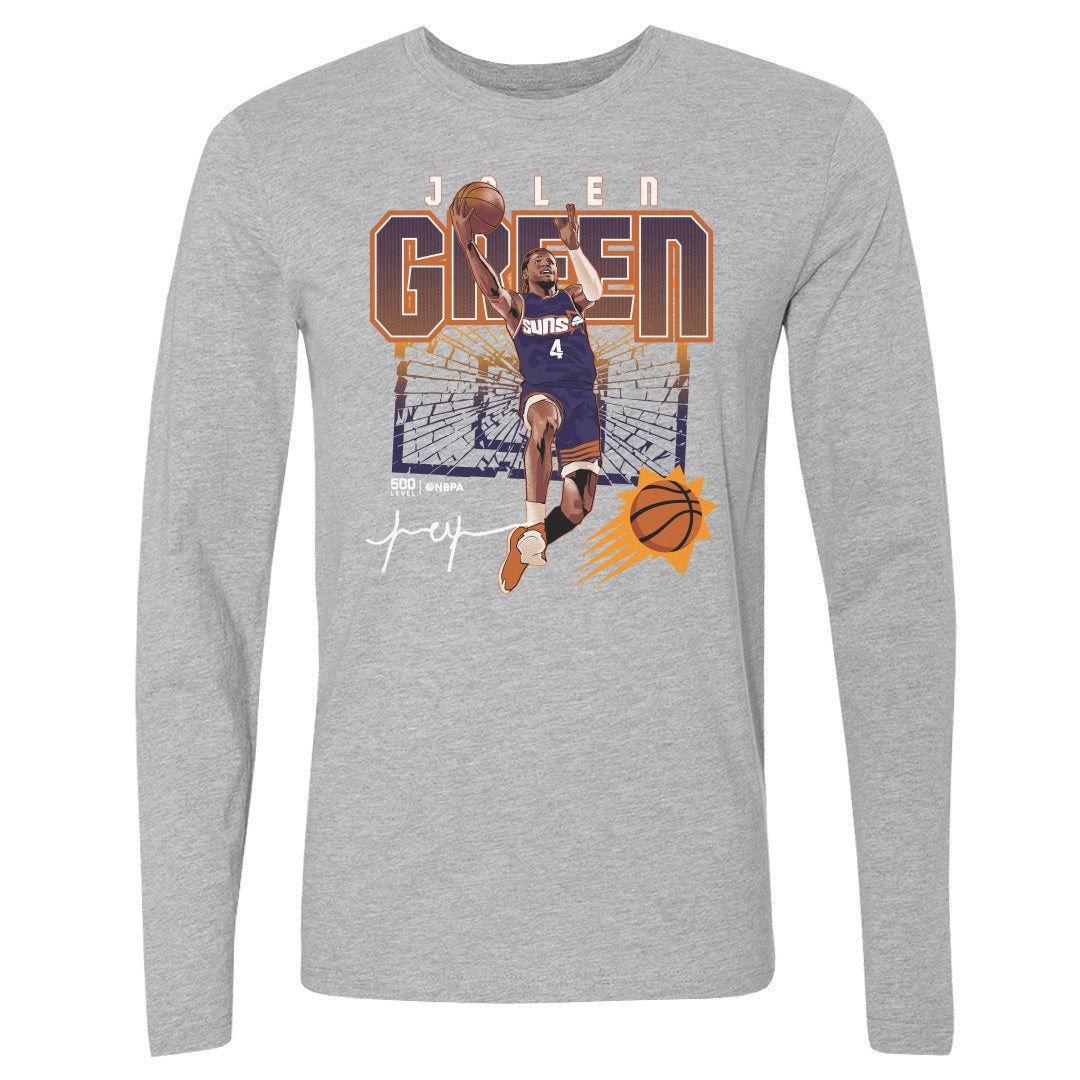 Jalen Green Phoenix Suns Shattered WHT