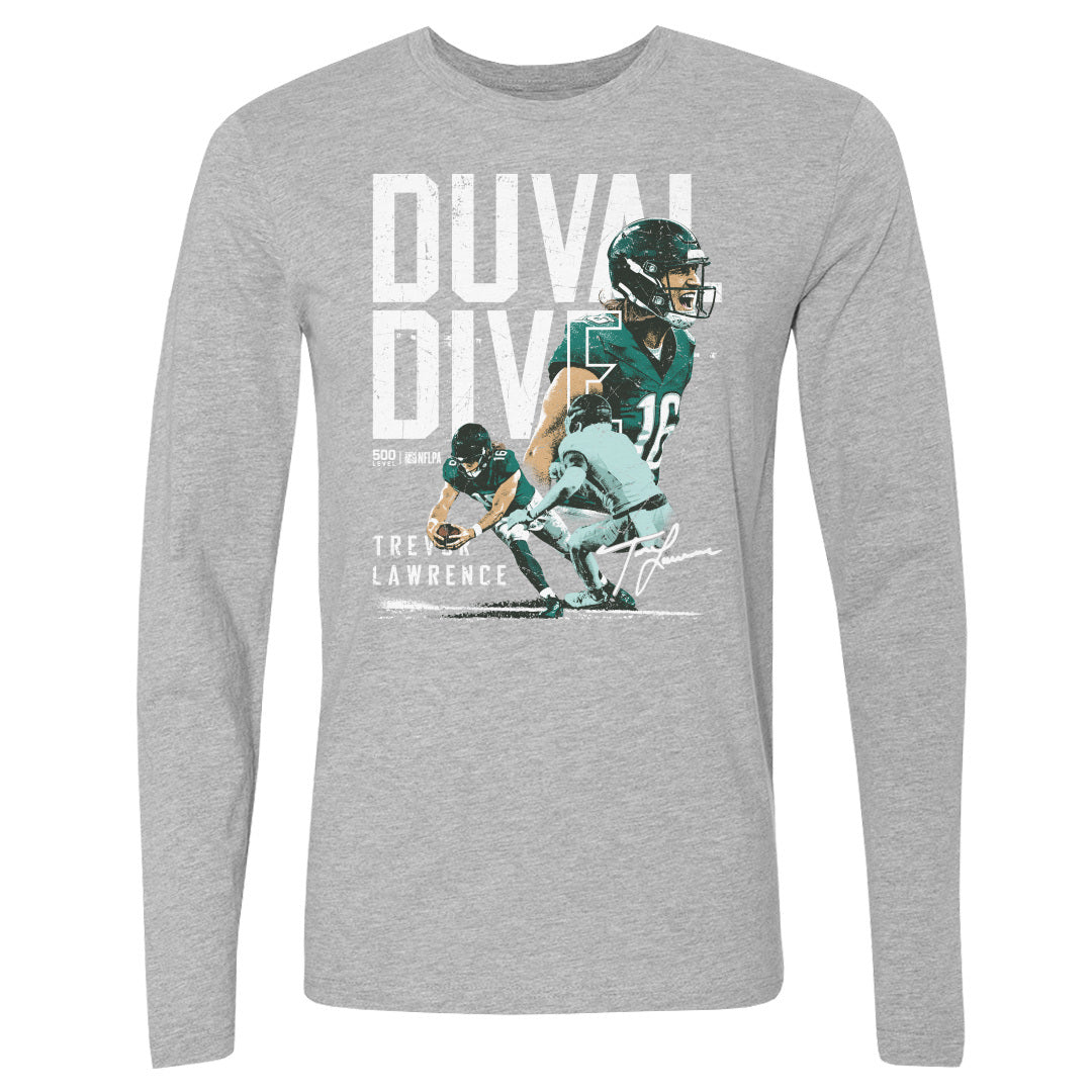 Trevor Lawrence Jacksonville Duval Dive WHT