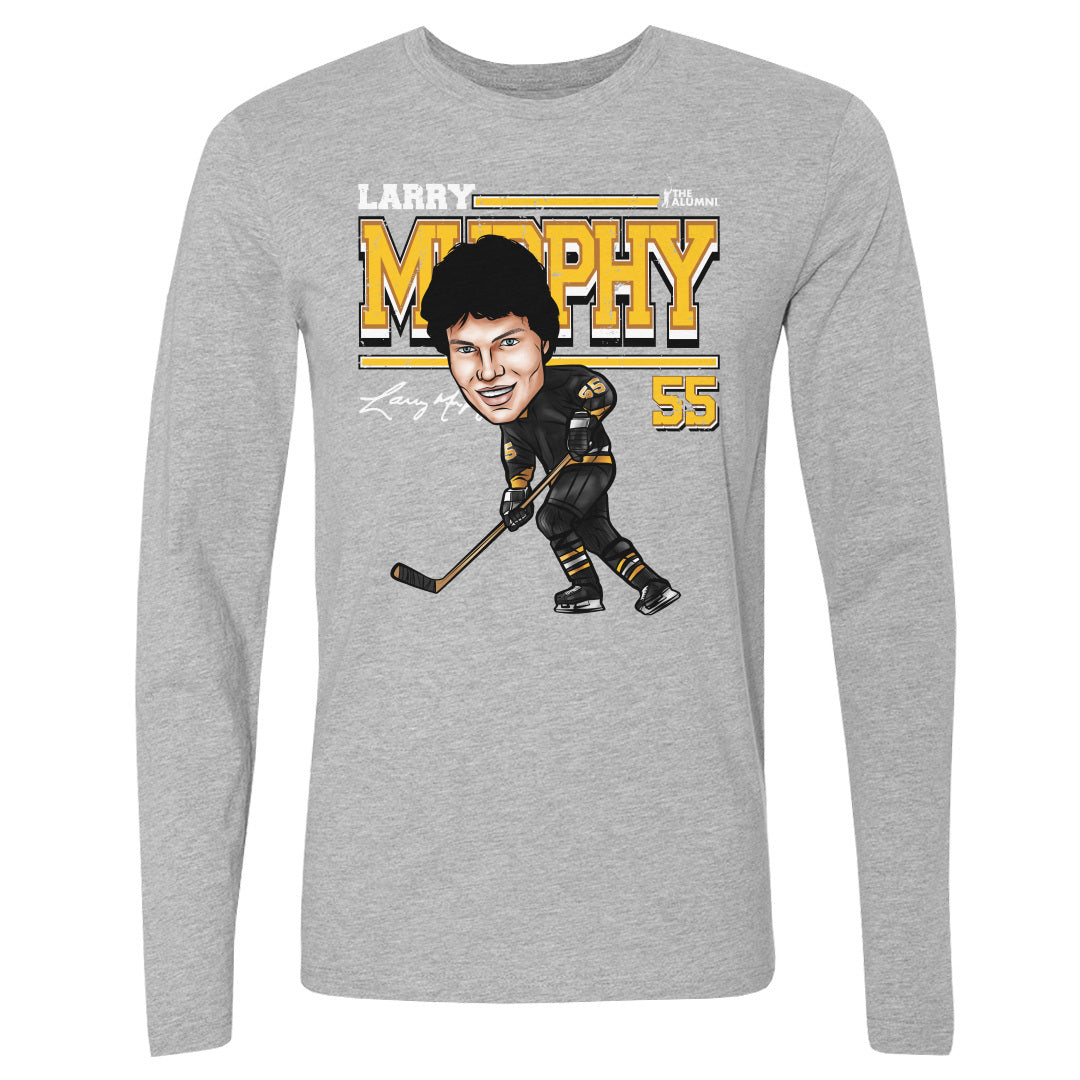 Larry Murphy Pittsburgh Cartoon WHT