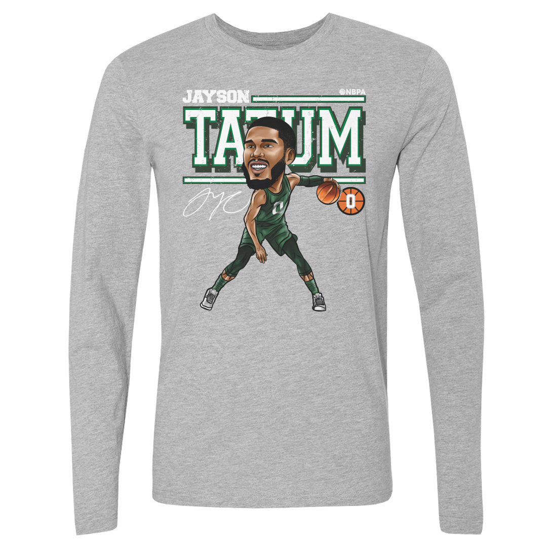Jayson Tatum Cartoon WHT