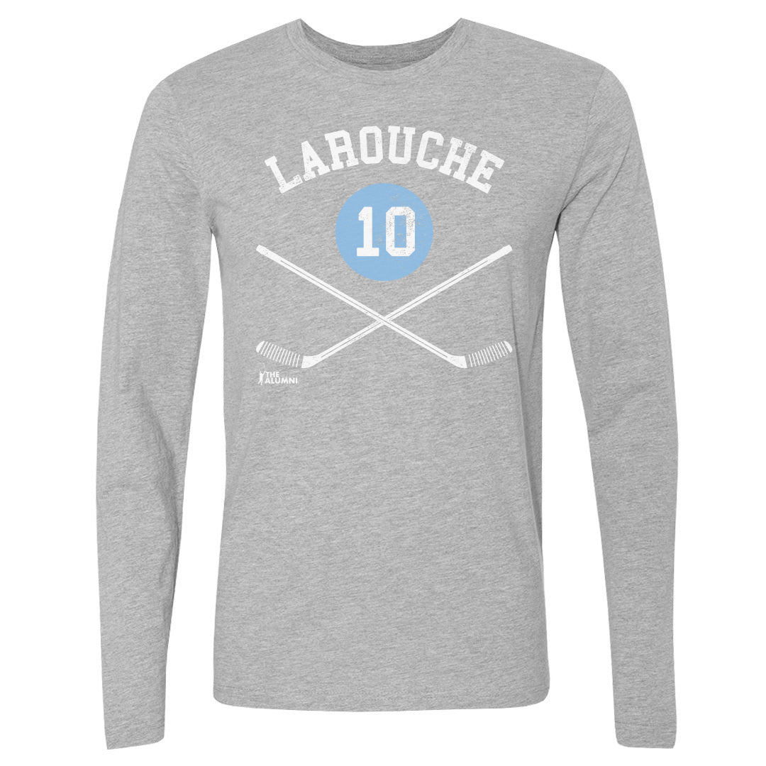 Pierre Larouche Pittsburgh 10 Sticks WHT