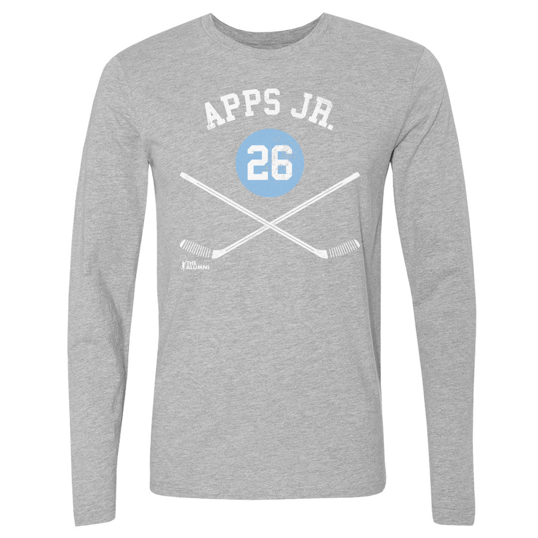 Syl Apps Jr. Pittsburgh 26 Sticks WHT