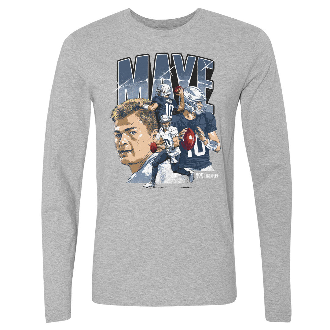 Drake Maye New England Collage WHT