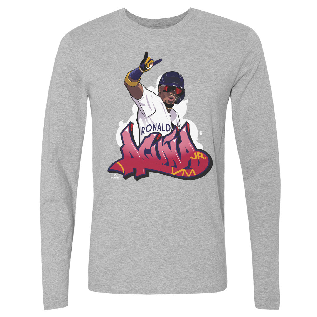 Ronald Acuna Jr. Atlanta Graffiti WHT
