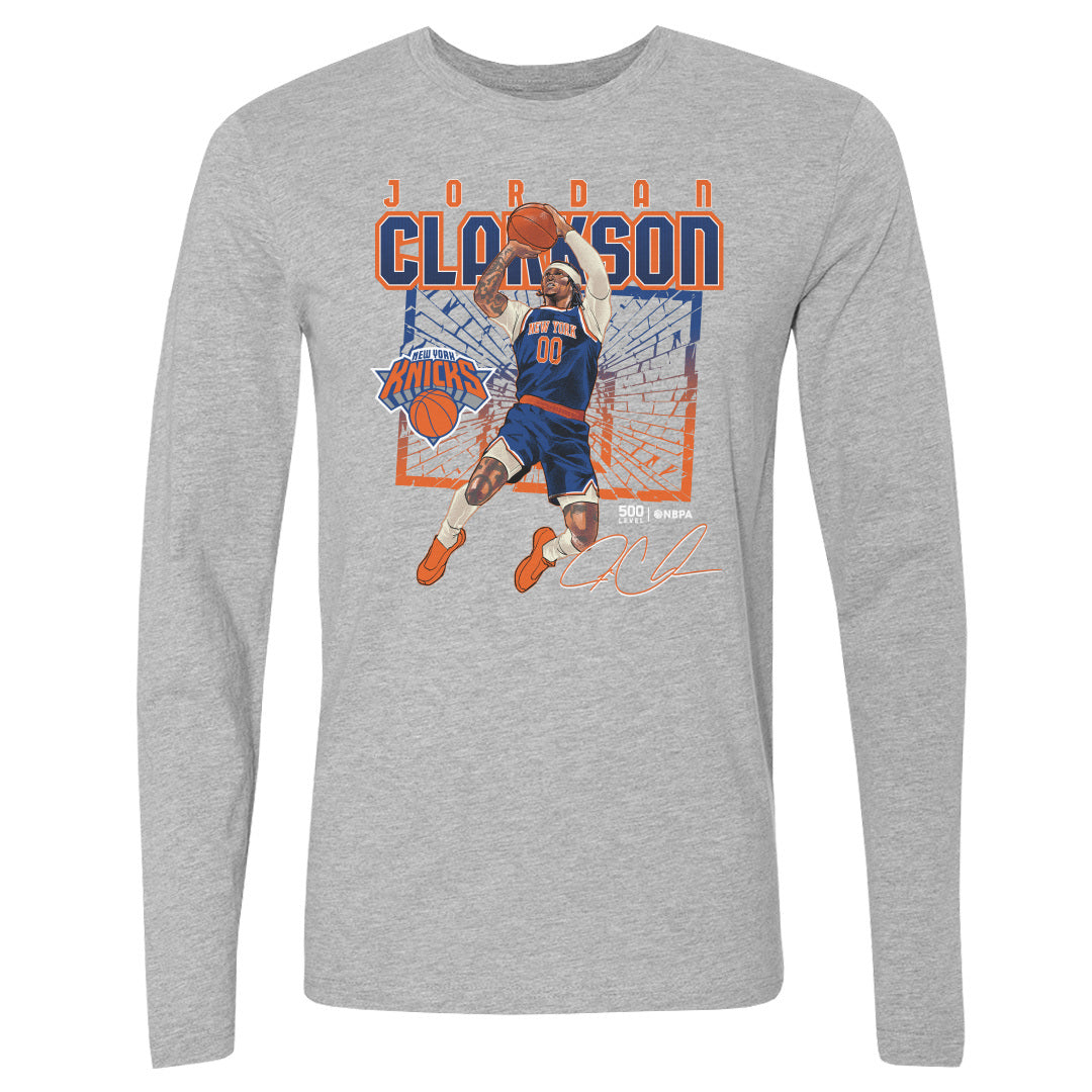 Jordan Clarkson New York Knicks Shattered WHT