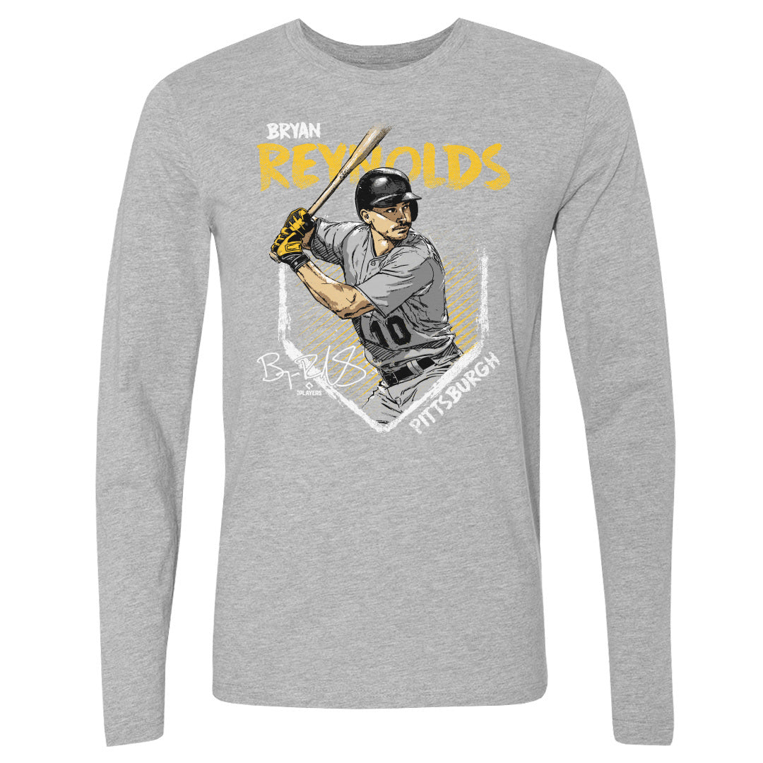 Bryan Reynolds Pittsburgh Base WHT