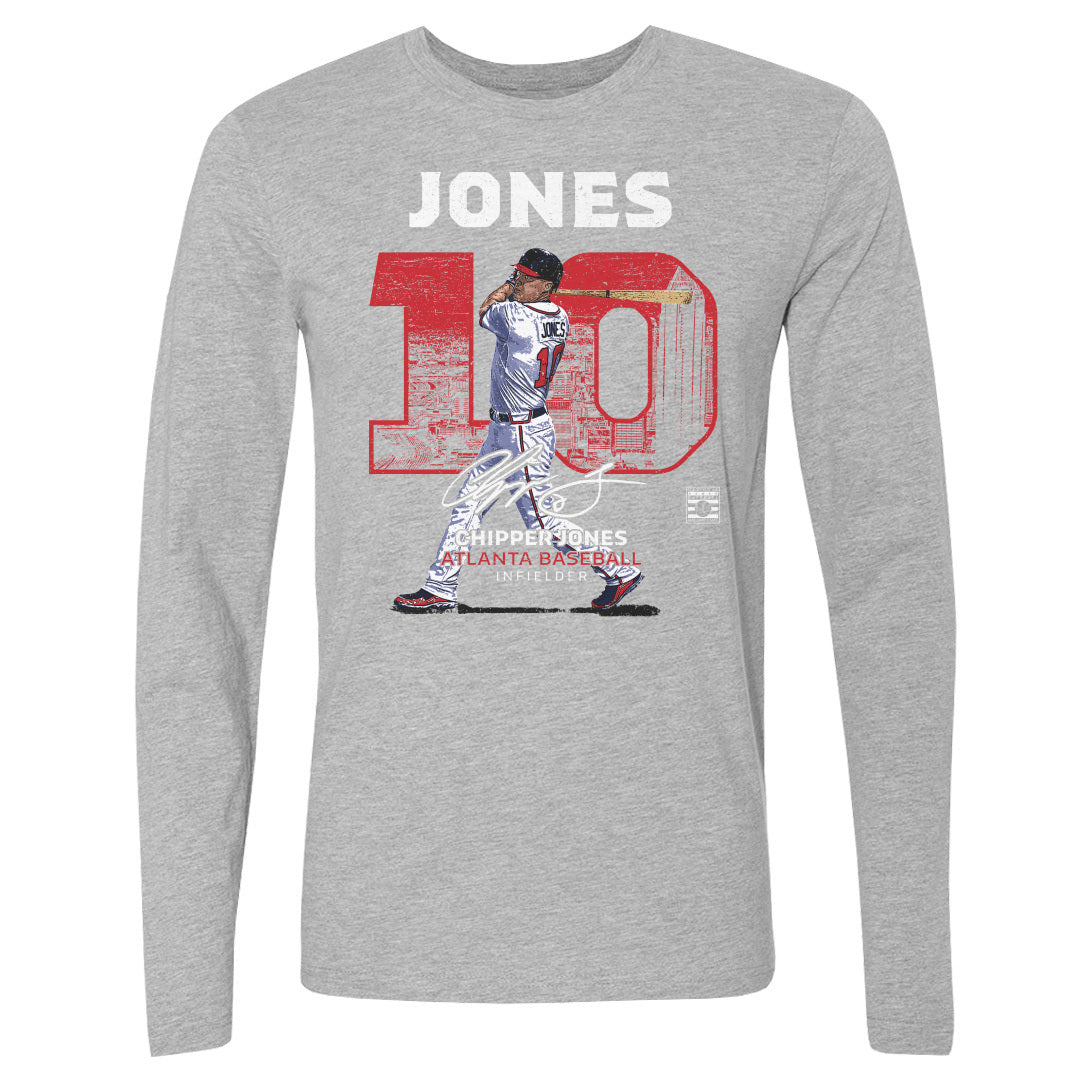 Chipper Jones Atlanta Throwback WHT
