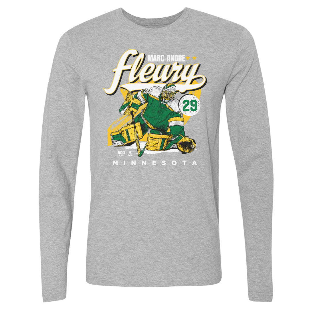 Marc-Andre Fleury Minnesota Retro WHT
