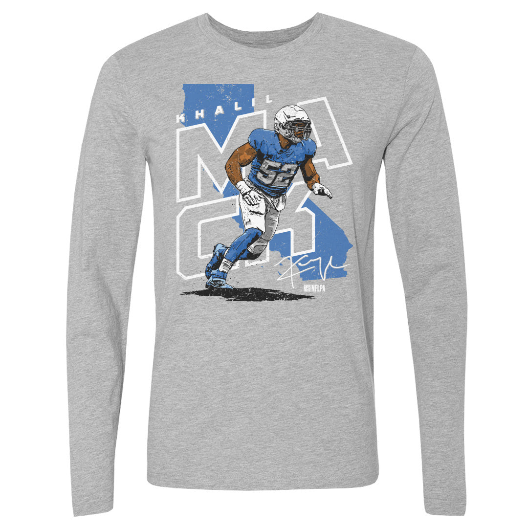 Khalil Mack Los Angeles C Player Map WHT