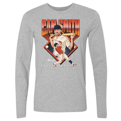Cam Smith Houston Baseball Diamond WHT