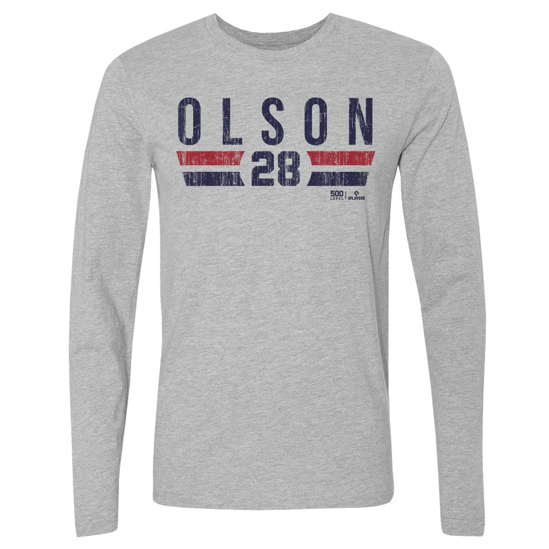 Matt Olson Atlanta Font
