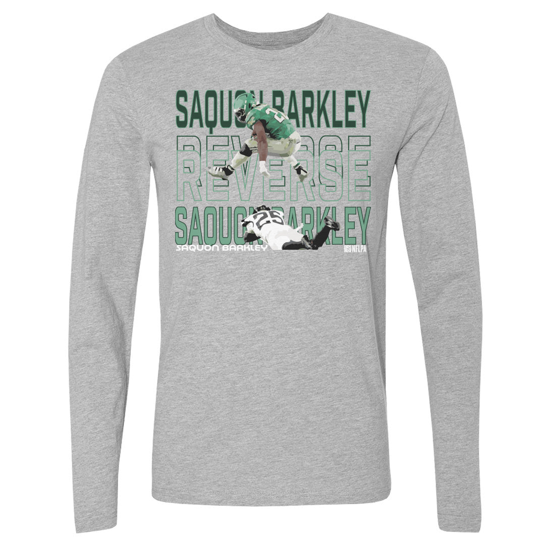 Saquon Barkley Philadelphia Hurdle WHT