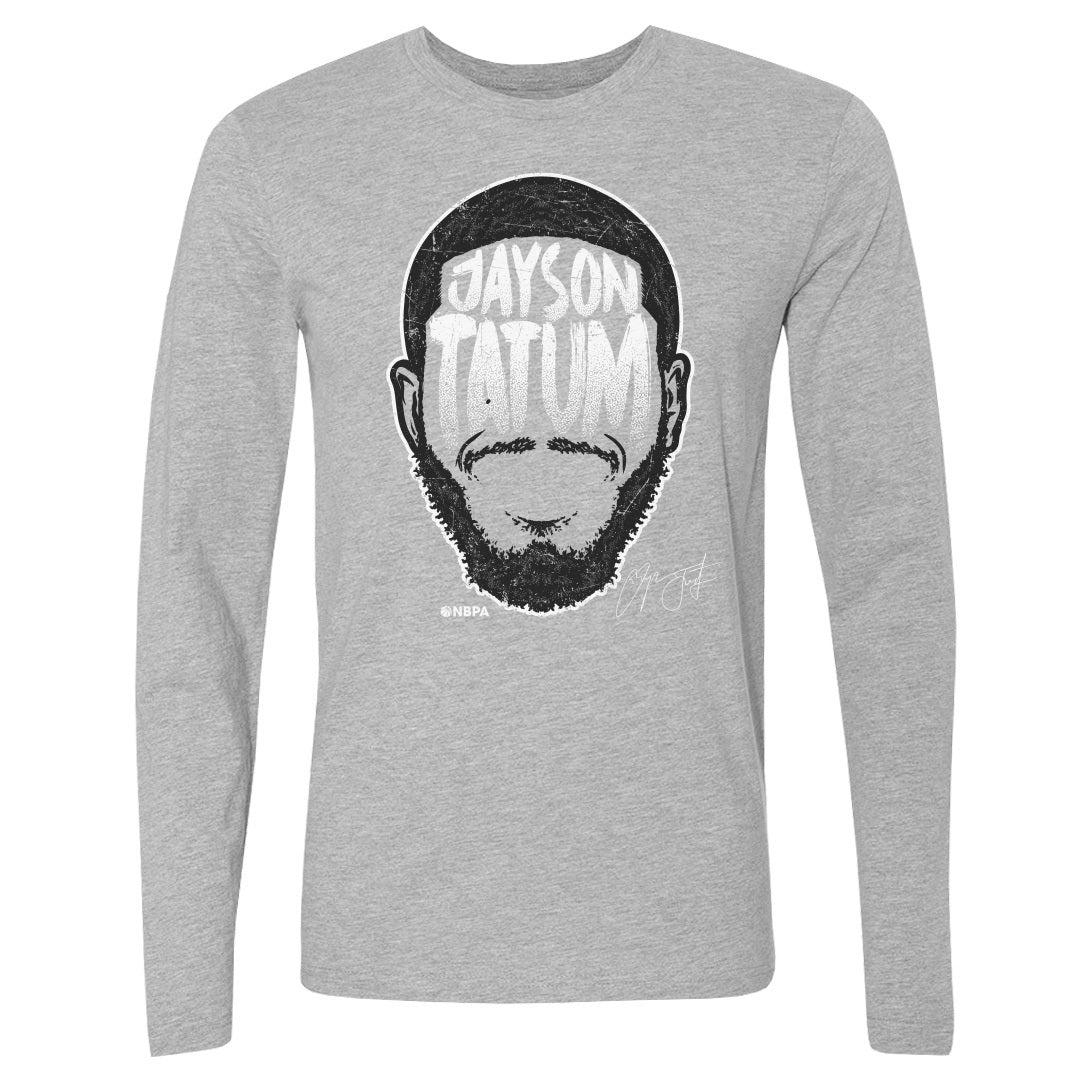 Jayson Tatum Player Silhouette WHT