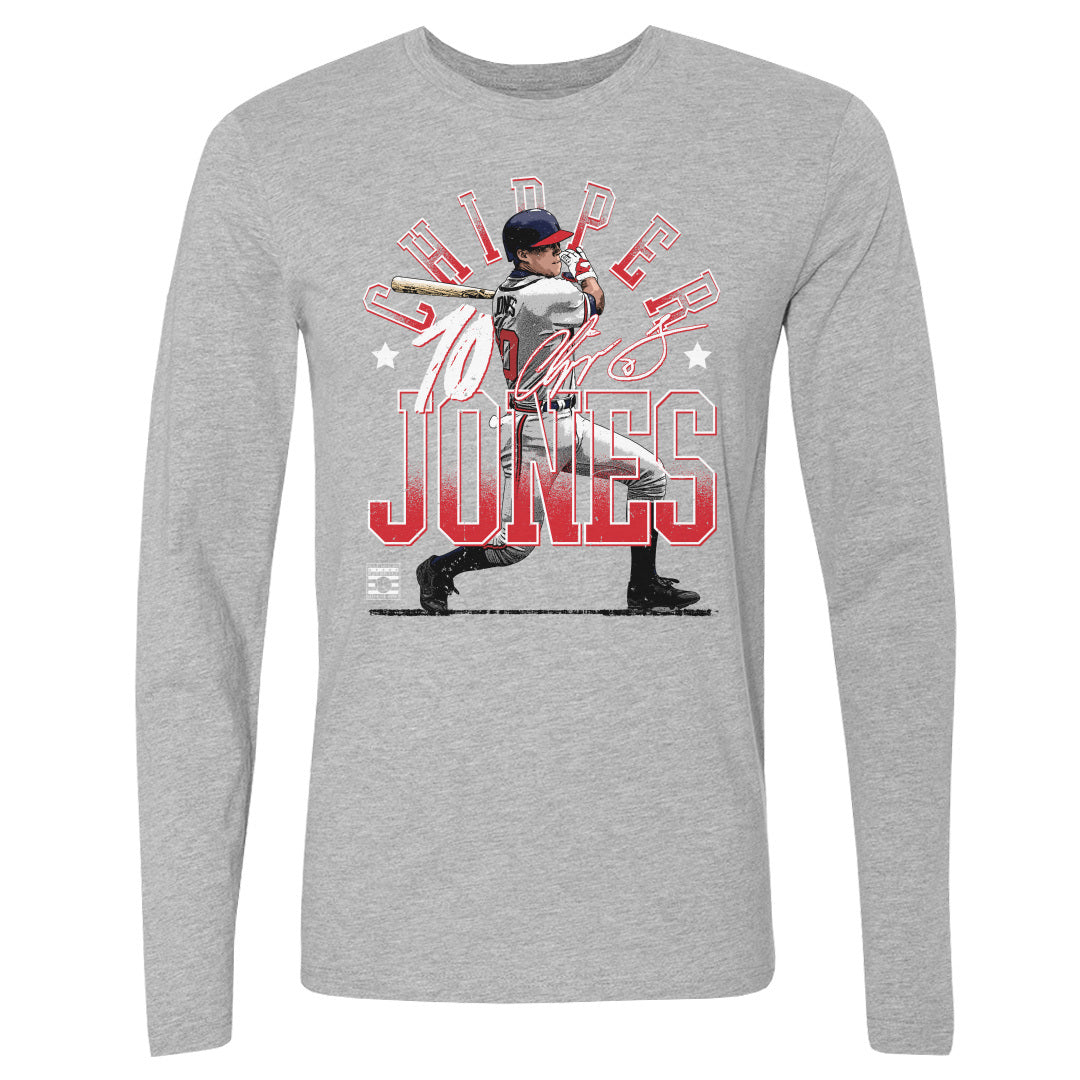 Chipper Jones Atlanta Arch WHT